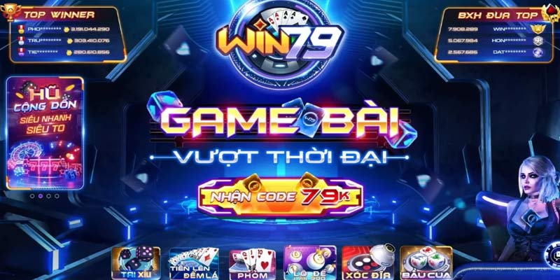 Cổng game WIN79 - Game bài vượt thời đại
